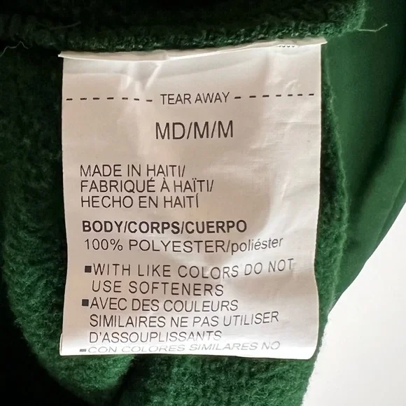 Under Armour Coldgear Green Fleece Lined Hoodie Sweater Men's Sz Medium Preowned - Picture 7 of 8